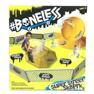Boneless Super Street Skate Park Playset 28 Piece
